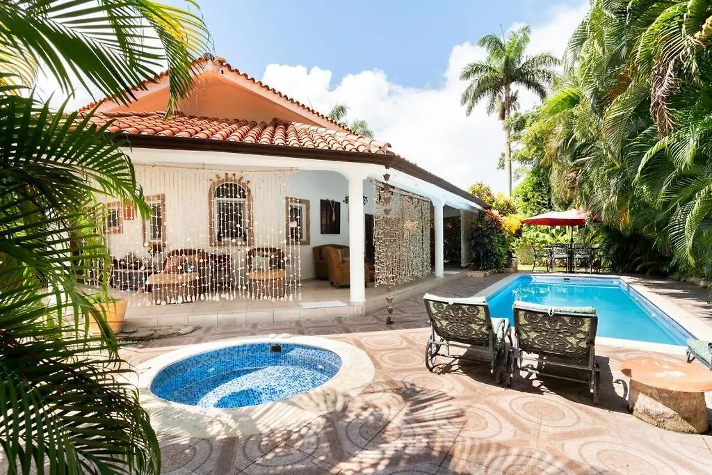 빌라 Very Friendly House With Privat Pool Sosúa